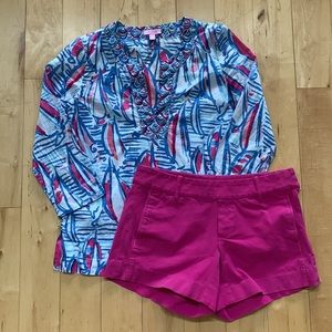 BUNDLE Lilly Pulitzer Matching Outfit (Lot of 2 Clothing Items)